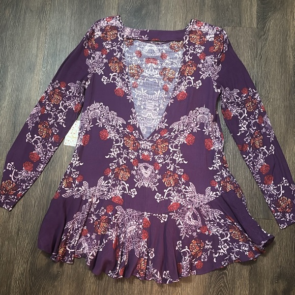 NWT Free People Backless Dress - Picture 5 of 9